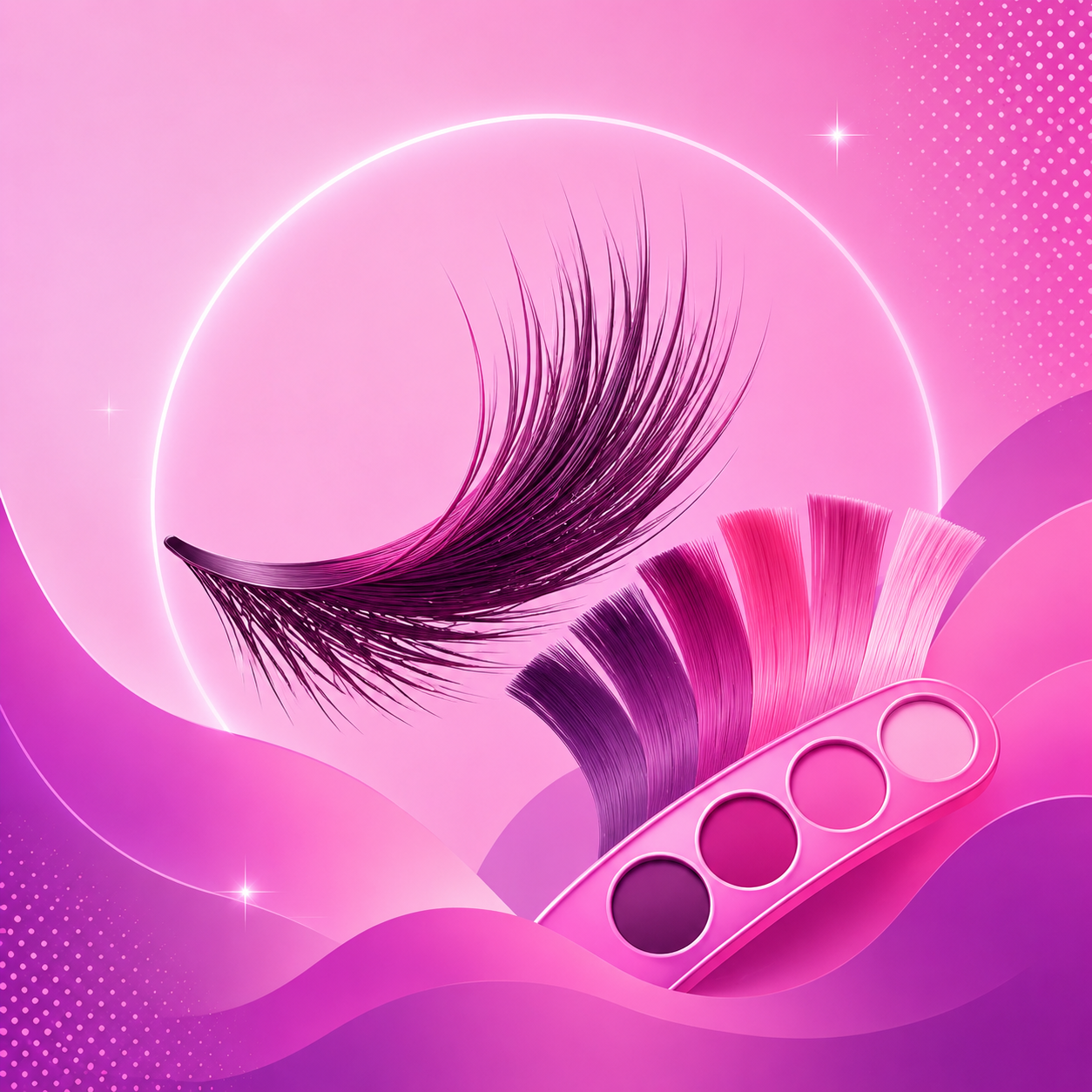 رنگ مژه دائم چیست؟
