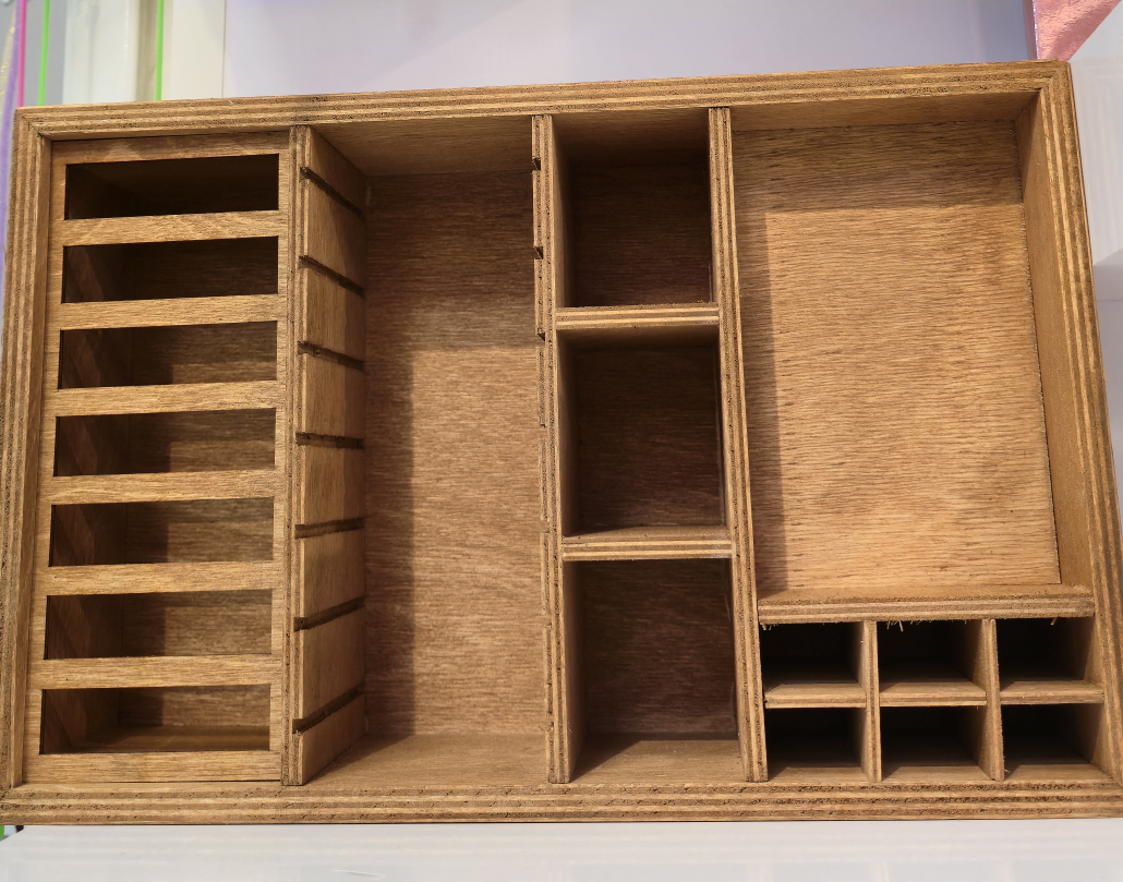 باکس لوازم چوبی